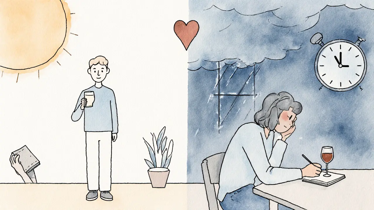 Abstinence vs. kontrolované užívání: Jaké cíle má psychoterapie při léčbě alkoholové závislosti?