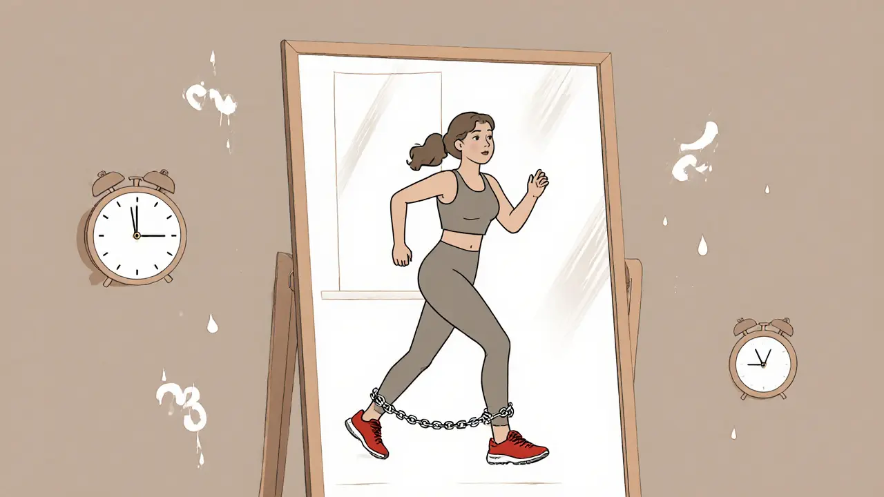 Kompulzivní cvičení při poruchách příjmu potravy: Jak psychoterapie pomáhá překonat nekontrolovatelný pohyb