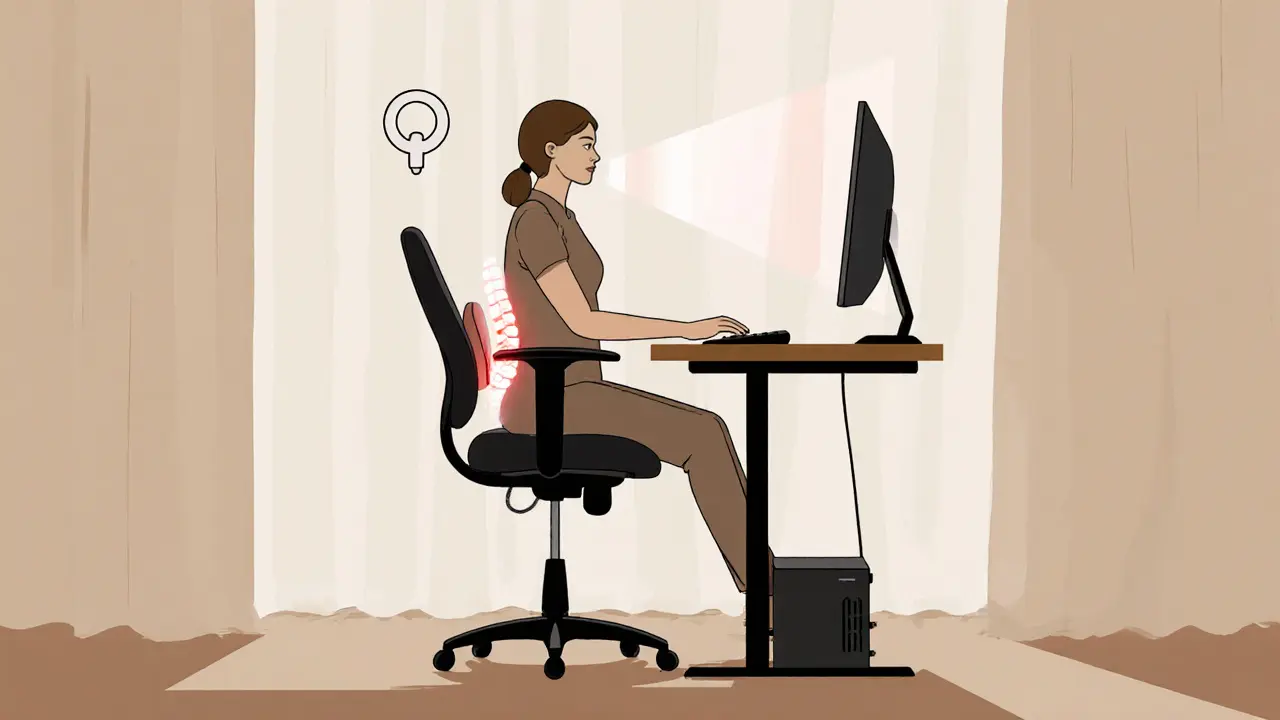 Jak si nastavit pracovní prostor pro online terapii: Ergonomie a soukromí