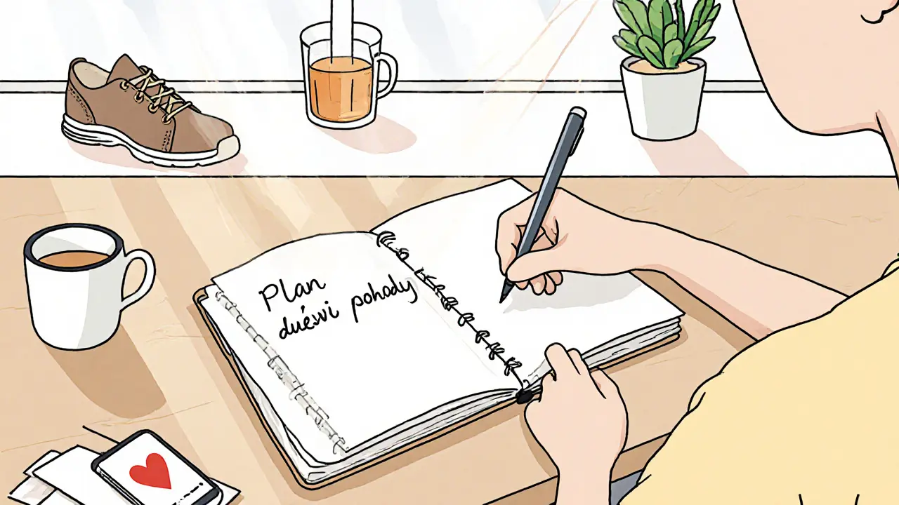 Jak sestavit vlastní plán duševní pohody: Praktický návod k prevenci krizí a každodennímu zotavení