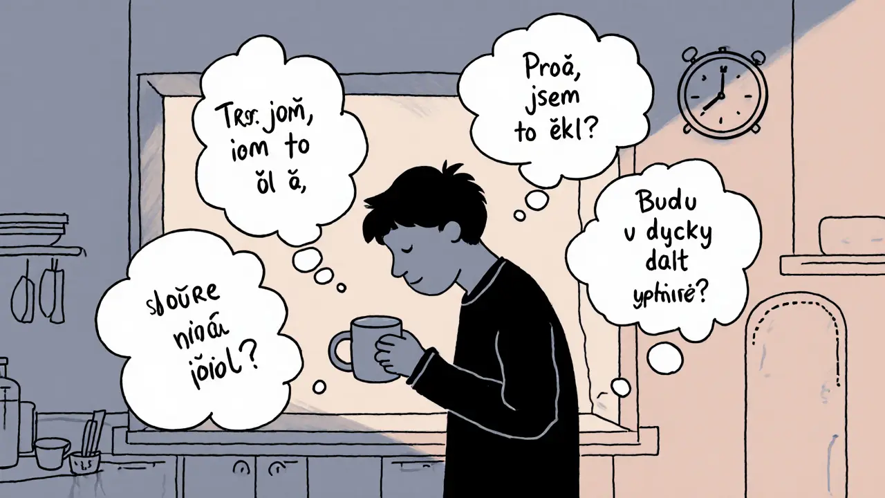 Ruminace a úzkost: Jak psychoterapie pomáhá zastavit kolotoč přemítání