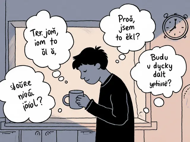 Ruminace a úzkost: Jak psychoterapie pomáhá zastavit kolotoč přemítání