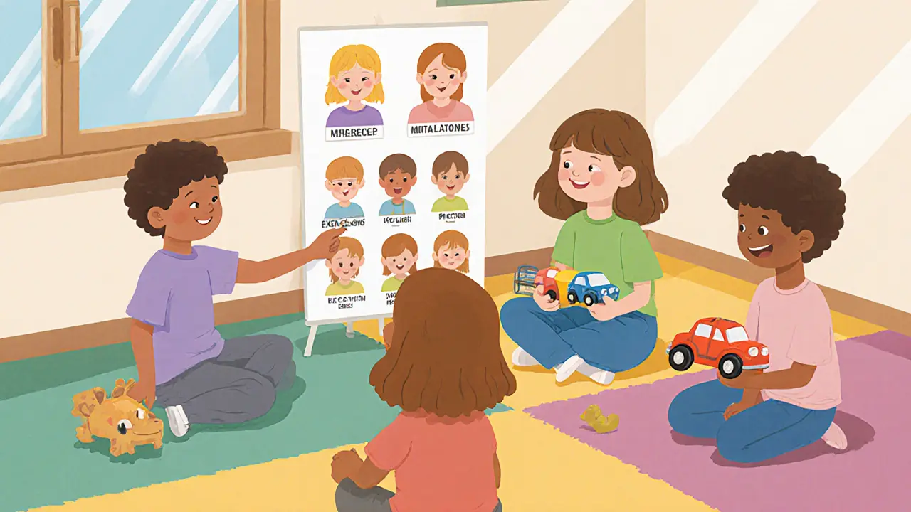 Trénink sociálních dovedností pro děti s autismem: Jak fungují skupinové programy a co skutečně pomáhá