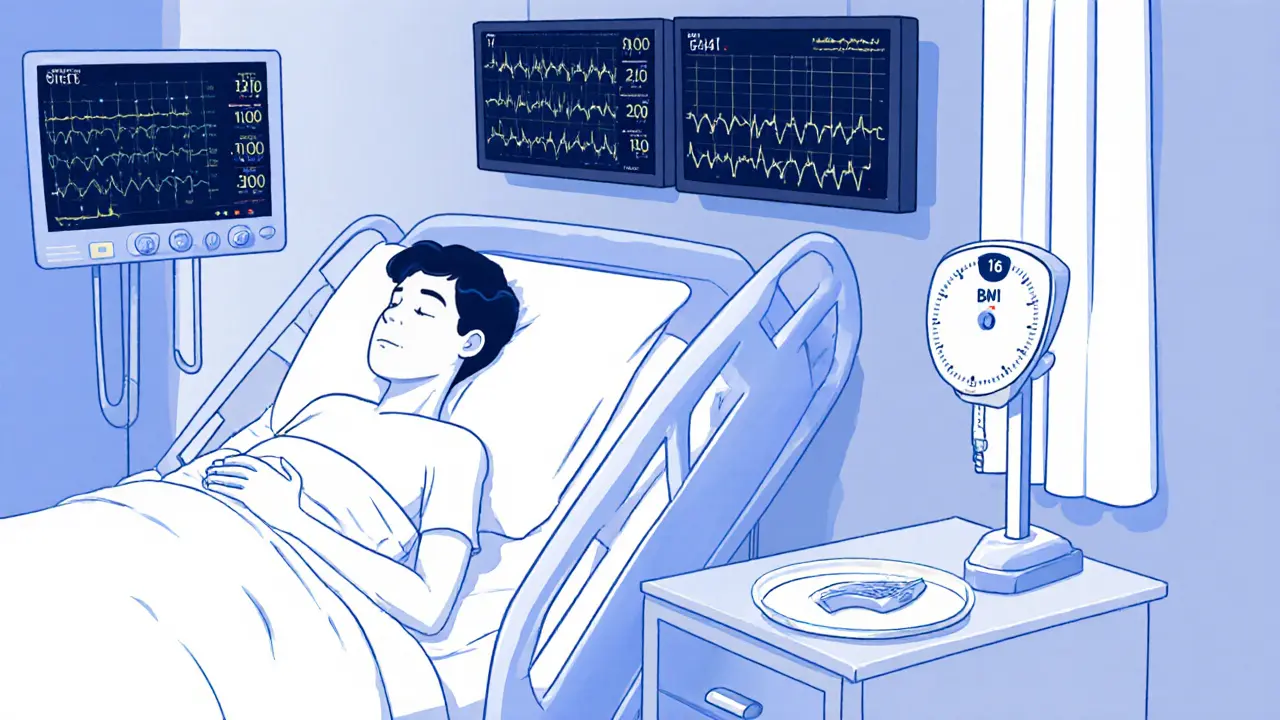 Hospitalizace při anorexii: Kdy je nutná lůžková péče