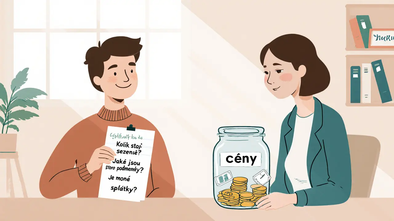 Cenová transparentnost u terapeutů: Jak se ptát na cenu a storno podmínky