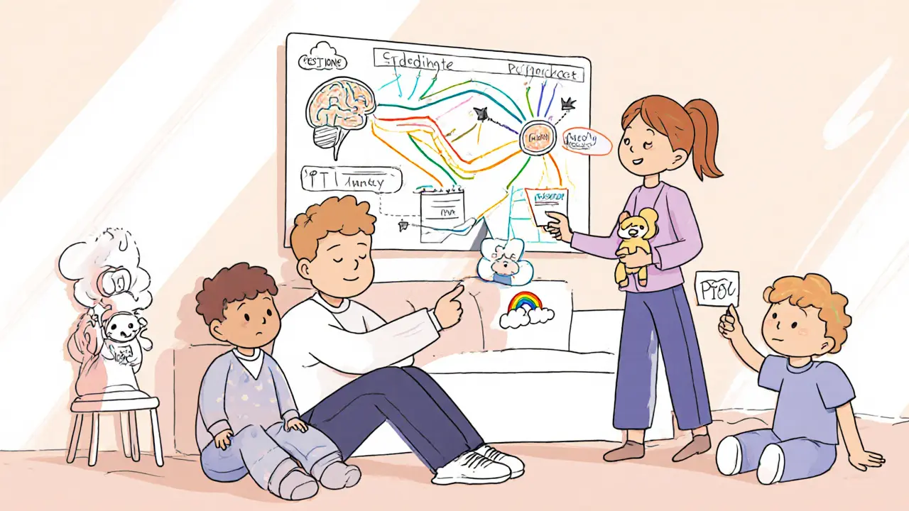 Jak zapojit rodinu do léčby PTSD: Praktický průvodce psychoedukací pro partnery a blízké