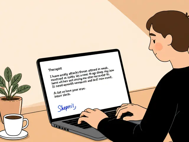 Jak se připravit na první kontakt e-mailem: Co napsat terapeutovi před sezením