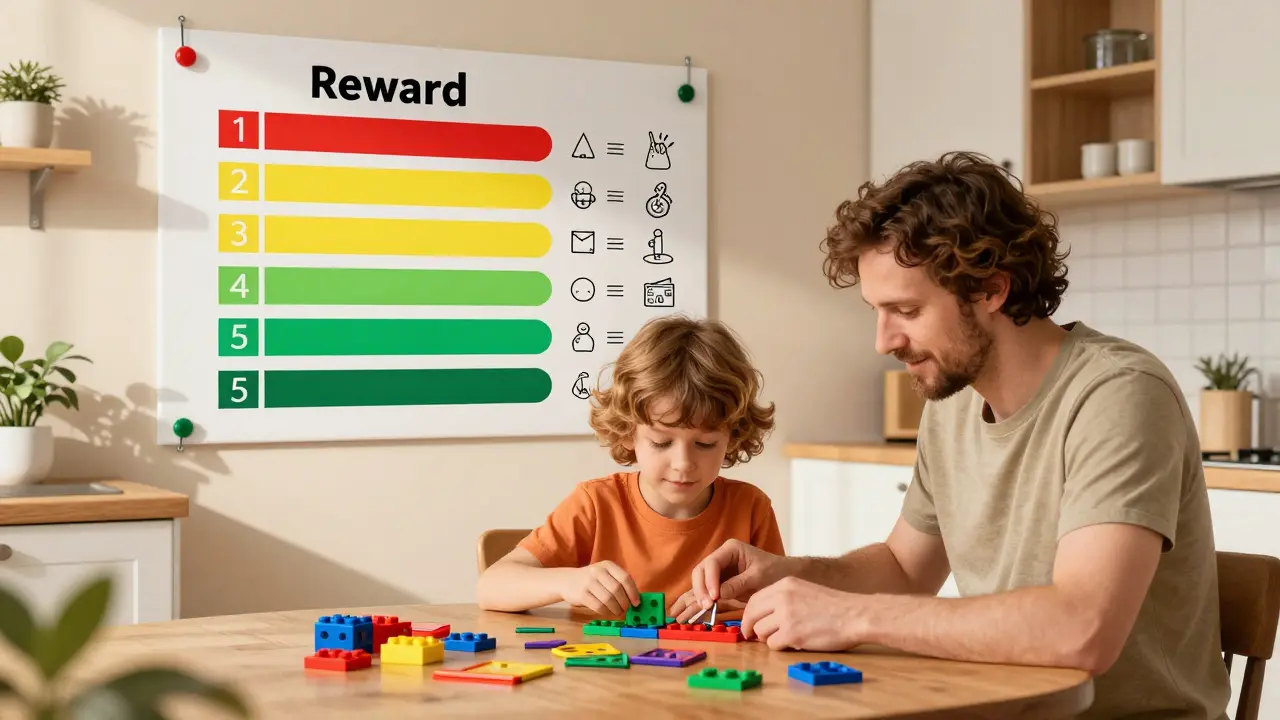 Jak nastavit domácí systém odměn pro dítě s ADHD: Praktický návod