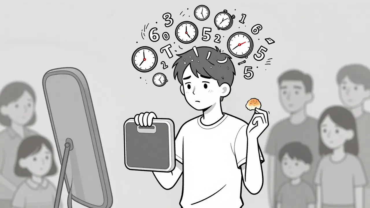 Kontrola a poruchy příjmu potravy: Kdy se sebekontrola stává nemocí