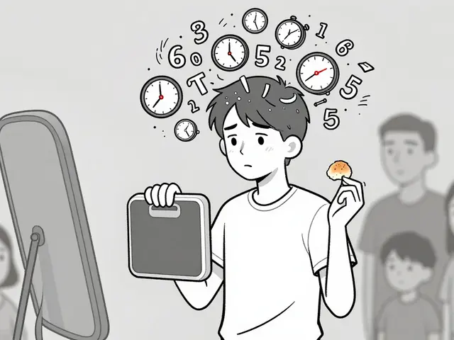 Kontrola a poruchy příjmu potravy: Kdy se sebekontrola stává nemocí