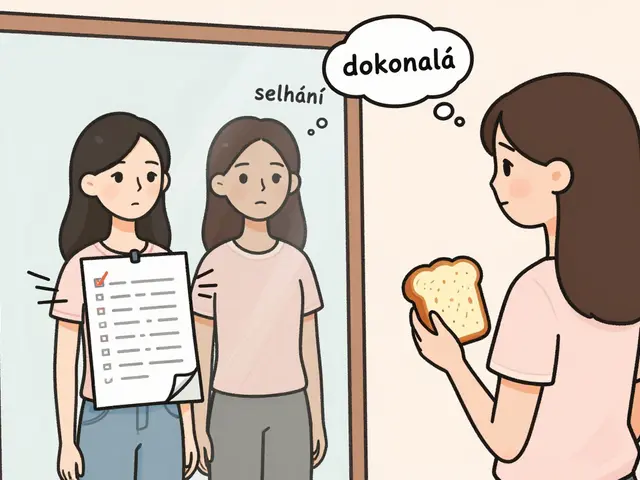 Perfekcionismus a poruchy příjmu potravy: Jak terapie pracuje s kořenovou příčinou