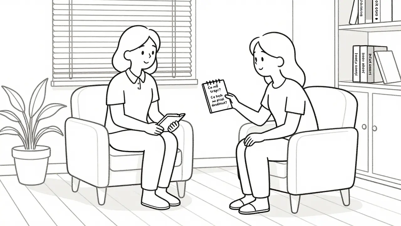 Jak se připravit na první sezení s terapeutem: Praktický návod pro klienty