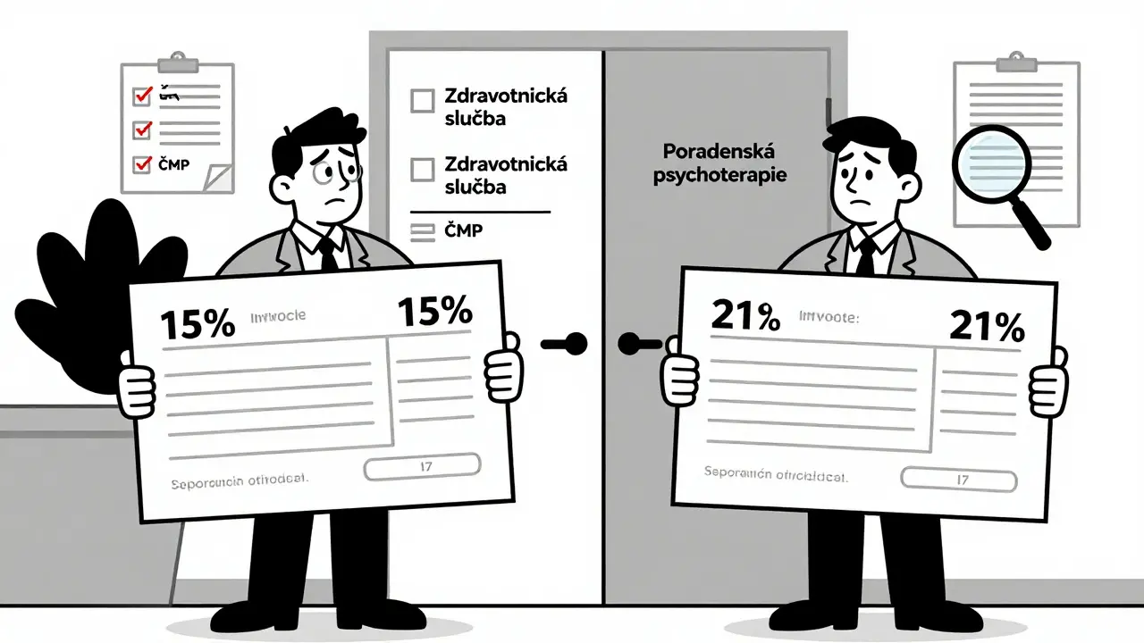 Daňové a účetní otázky u psychoterapie: Kdy lze náklady uplatnit v ČR