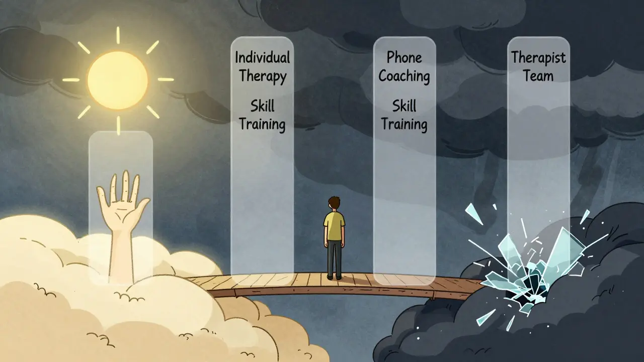 Dialektická behaviorální terapie (DBT): Jak pomáhá při emoční nestabilitě a hraniční poruchě osobnosti