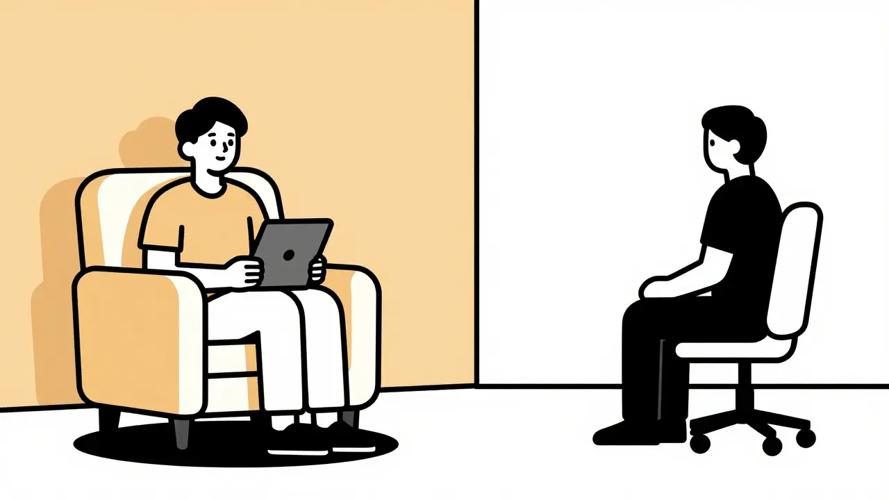 Online vs. osobní terapie: Jak si vybrat formát psychoterapeutické péče