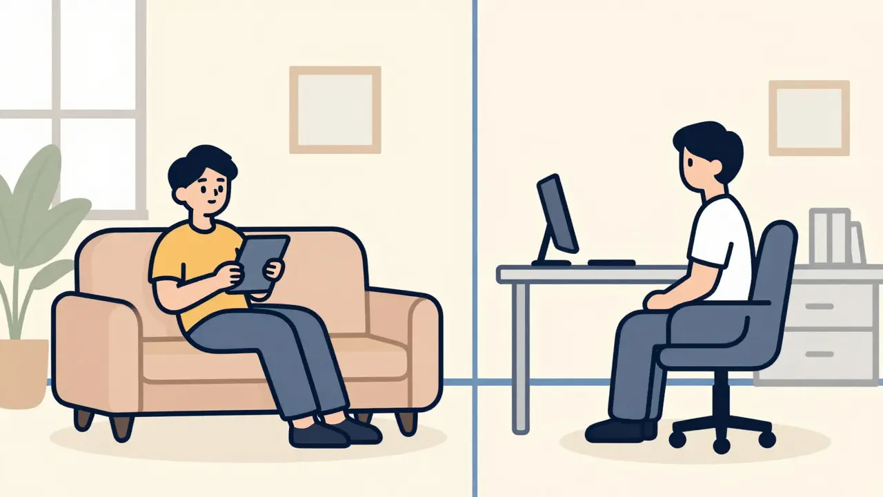 Online vs. osobní terapie: Rozdíly v kontaktu, struktuře a účinnosti