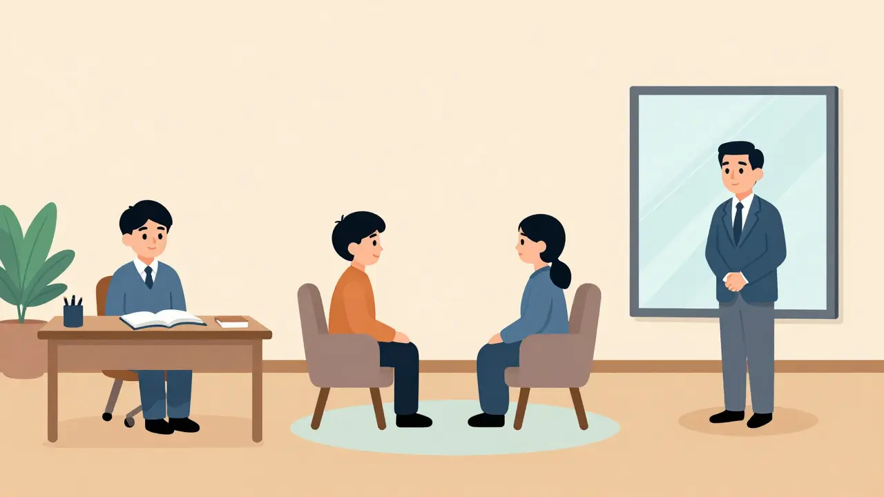 Tři fáze výcviku psychoterapeuta: teorie, terapie a praxe